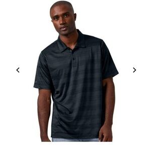 NWOT Antigua Compass Polo  Shirt Black Mens LG